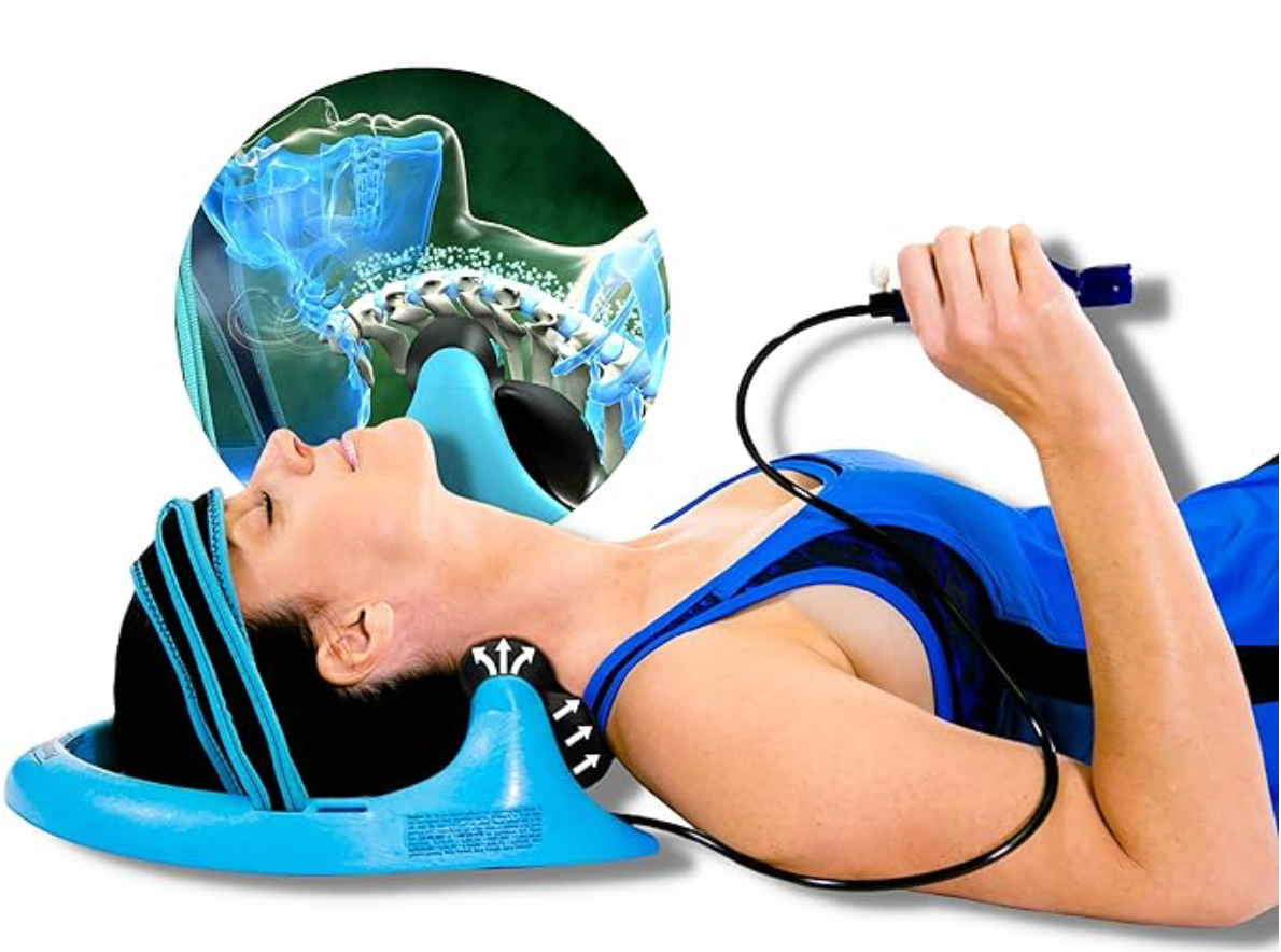 Posture Pump® Neck Exercising Dual Cervical Spine Disc Hydrator® Pump image 0