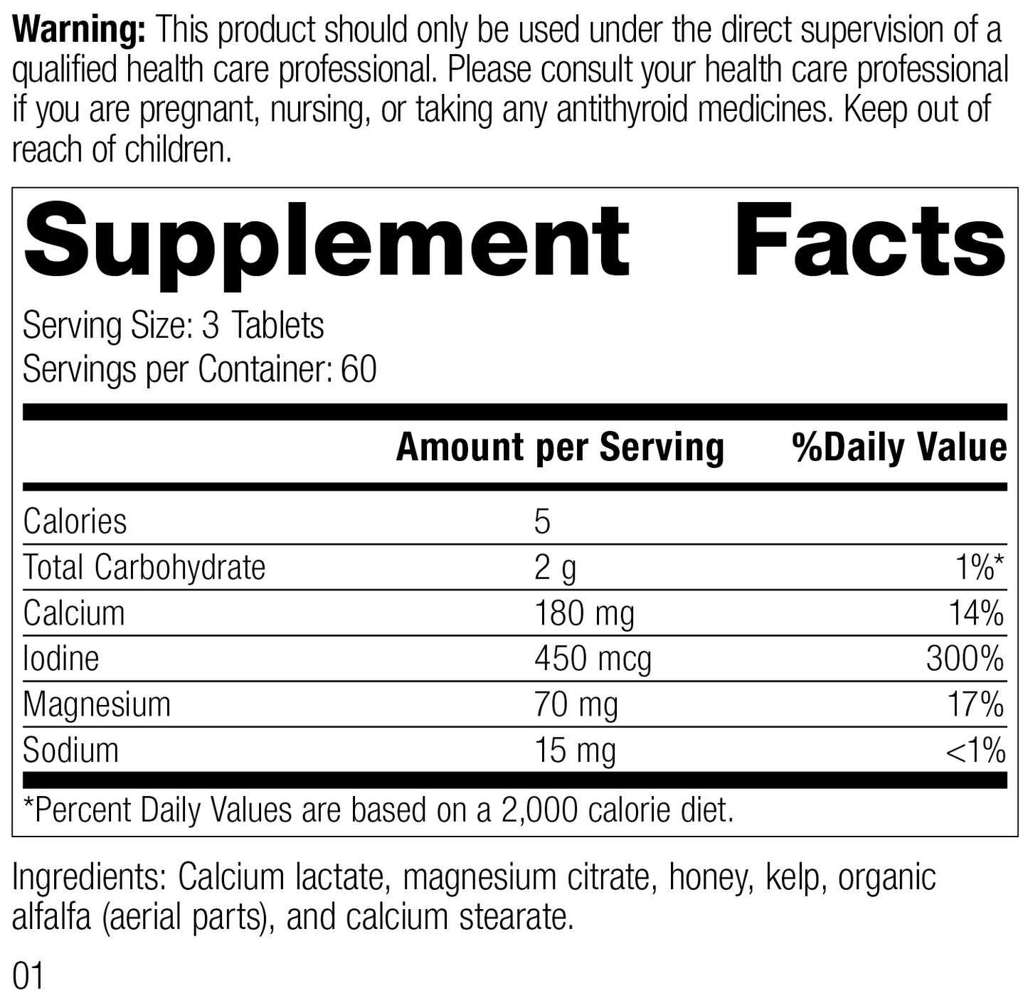 5616 Min-Tran Revision 01 Label Image