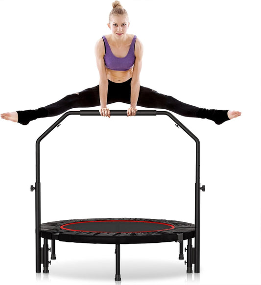 Foldable Rebounder Trampoline – Low-Impact Fitness for Lymphatic Health & Detox