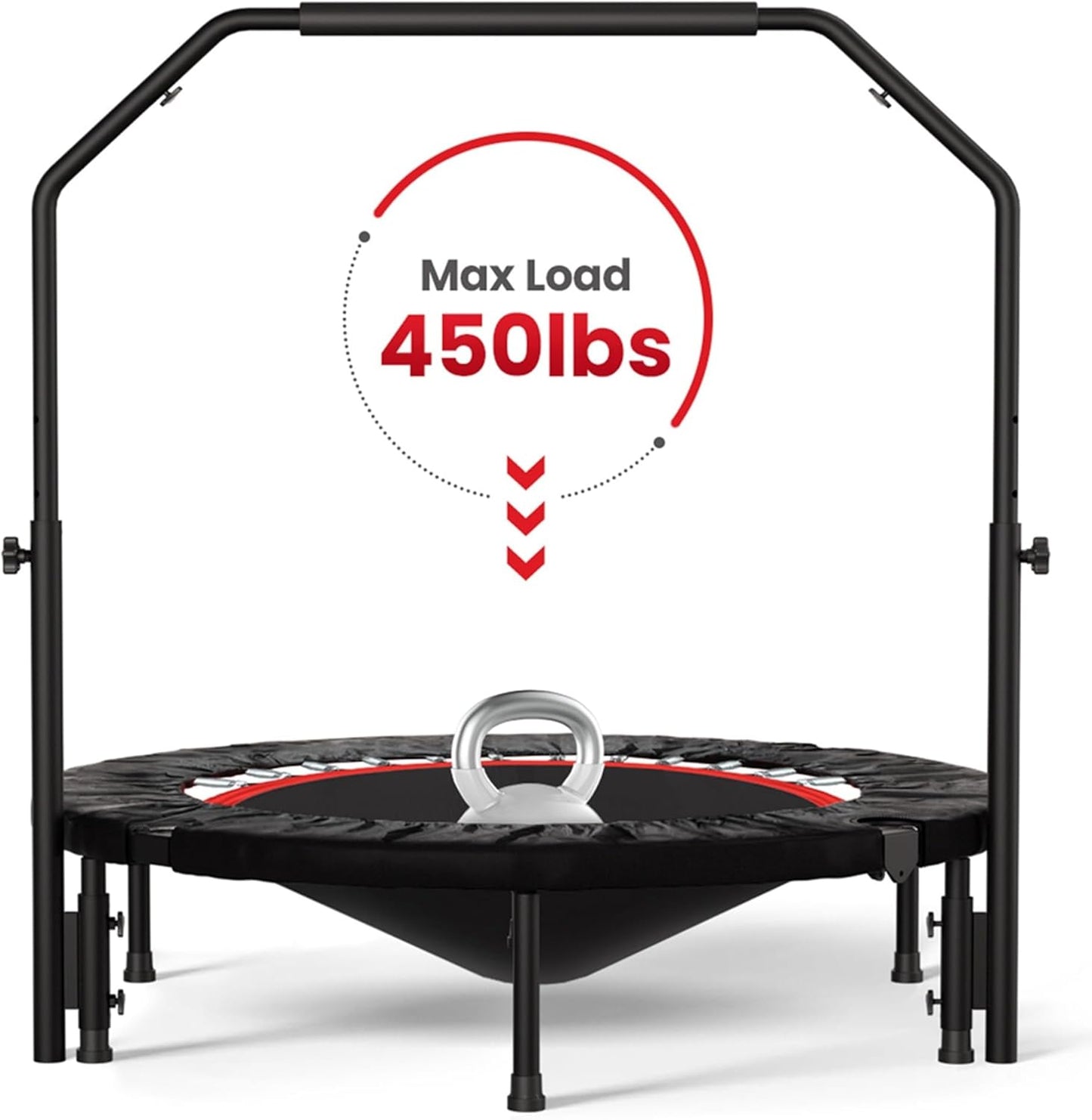 Foldable Rebounder Trampoline – Low-Impact Fitness for Lymphatic Health & Detox