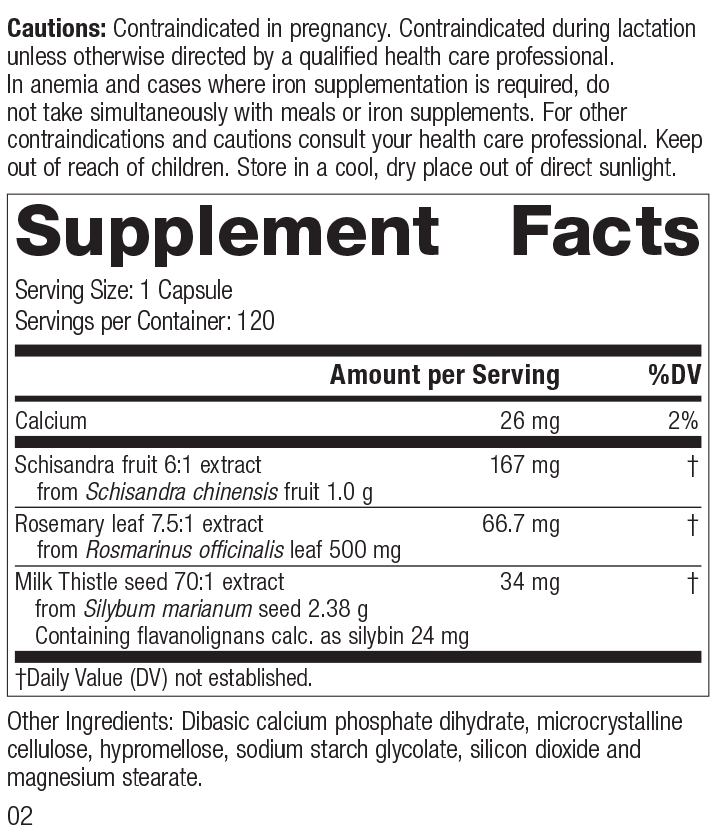 Rev 01 Supplement Facts